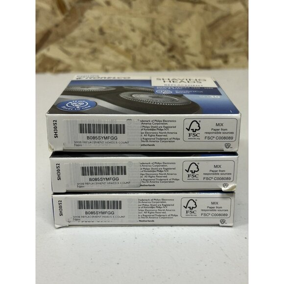 Philips SH30/52 Shaving Heads Compatible with Norelco Shaver 1000, 2000, 3000 X3 - Picture 4 of 5